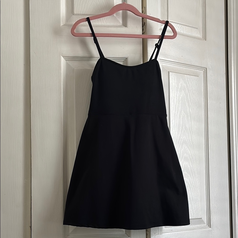 Black Spaghetti Strap Dress